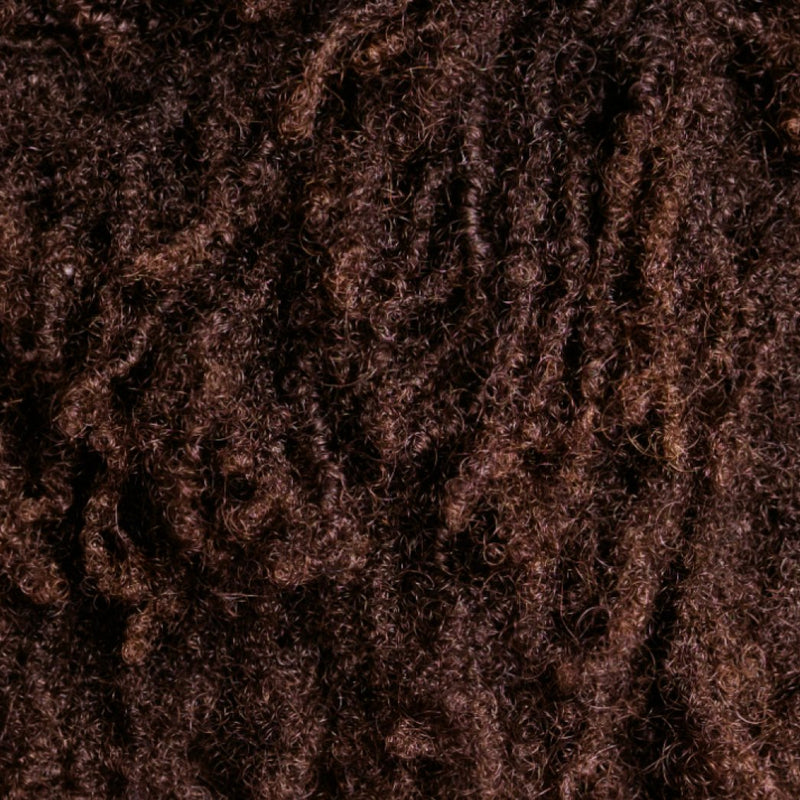 Close-up of brown textured fabric