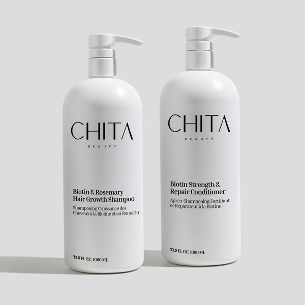Biotin & Rosemary Shampoo & Conditioner Set | Chita Beauty
